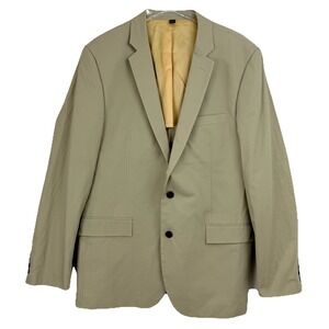 J. Crew Blazer Thompson Men 44L‎ 100% Cotton 38647 Tan